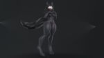 3d_(artwork) anthro big_tail breasts butt canid canine curvy_figure da.nilkaz digital_media_(artwork) female fur genitals hair hi_res mammal nipples nude pussy scp-1471 scp-1471-a scp_foundation simple_background solo tail tongue