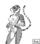  abs absurd_res anthro blood bodily_fluids breasts clothed clothing dreamworks felid female hi_res kung_fu_panda mammal master_tigress muscular muscular_female nipples pantherine sabrotiger solo tiger topless underwear 