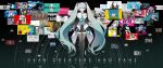  1925_(vocaloid) 1girl :d :p absurdres alien_alien_(vocaloid) apple aqua_eyes aqua_hair aqua_nails aqua_necktie aqua_pupils arrow_(symbol) bandaid bandaid_on_neck black_background black_bow black_dress black_flower black_gloves black_hair black_shirt black_skirt black_sleeves black_thighhighs blonde_hair blue_eyes blue_sky bow bright_pupils calc._(vocaloid) character_request chibi closed_eyes cloud clown_mask commentary_request copyright_request darling_dance_(vocaloid) demon_tail detached_sleeves dog dramaturgy_(eve) dress english_text evening_gown facial_tattoo fangs flower food fox_mask freely_tomorrow_(vocaloid) fruit gloves green_hair green_jacket grey_shirt greyscale habit hair_between_eyes hair_bow hair_flower hair_ornament hand_on_mask hat hatsune_miku headset heart heart_hair_ornament highres holding holding_microphone ievan_polkka_(vocaloid) inochi_ni_kirawarete_iru._(vocaloid) instrument jacket jewelry jirai_kei kagerou_days_(vocaloid) kamippoina_(vocaloid) karakuri_pierrot_(vocaloid) kono_fuzaketa_subarashiki_sekai_wa_boku_no_tame_ni_aru_(vocaloid) long_hair looking_at_viewer mask matryoshka_(vocaloid) microphone miku_day military_hat mofmama monochrome moon mouth_mask music musical_note musunde_hiraite_rasetsu_to_mukuro_(vocaloid) nayutan_sei_kara_no_buttai necklace necktie number_tattoo nun open_mouth pink_eyes pink_jacket pink_shirt playing_guitar playing_instrument pointing pointy_ears reaching reaching_towards_viewer red_eyes ren&#039;ai_saiban_(vocaloid) ring road_sign rolling_girl_(vocaloid) romeo_to_cinderella_(vocaloid) sad see-through see-through_sleeves senbonzakura_(vocaloid) shinkai_shoujo_(vocaloid) shirt sign silhouette skirt sky sleeveless sleeveless_shirt slow_motion_(vocaloid) smile spring_onion suisei_honeymoon_(vocaloid) suna_no_wakusei_(vocaloid) sunglasses tail tattoo thighhighs tongue tongue_out train_station translation_request twintails unknown_mother_goose_(vocaloid) ura-omote_lovers_(vocaloid) vampire vampire_(vocaloid) very_long_hair video_thumbnail violin vocaloid white_flower white_pupils white_shirt wings world_is_mine_(vocaloid) yellow_eyes 