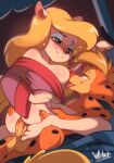  2022 animaniacs anthro anthro_on_anthro anthro_penetrated anthro_penetrating anthro_penetrating_anthro balls blonde_hair bobcat bonkers_(series) bonkers_d._bobcat breasts clothing disney duo felid feline female female_penetrated genitals hair hi_res long_hair lynx male male/female male_penetrating male_penetrating_female mammal minerva_mink mink mustelid musteline penetration penis robe sex tongue tongue_out true_musteline warner_brothers wildblur 
