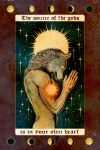  canid canine canis hi_res humanoid humanoid_hands lowered_head male mammal maquenda moon nude praying solo sun symbolism wolf 