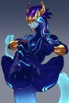  abs absurd_res anthro anus artist_name asian_mythology aurelion_sol_(lol) autofootjob balls barely_visible_anus bioluminescence blue_body blue_eyes blue_scales chromamorph dragon east_asian_mythology eastern_dragon erection feet foot_fetish foot_grab foot_play genitals glowing hair hi_res hindpaw humanoid_genitalia humanoid_penis league_of_legends male masturbation muscular mythology nipple_fetish nipple_play nipples nude paws pecs penis riot_games scales scalie serratus signature simple_background smile solo throbbing throbbing_penis video_games 