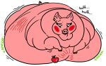  bbjkn bbkjkn female female/female feral gain immobile obese overweight weights 