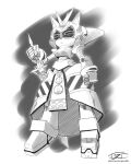  2024 5_fingers :&lt; amy_rose anthro ball_joints bionic_eye bionics clothing cybernetic_arm cybernetic_eye cybernetic_leg cybernetic_limb cybernetic_torso cybernetics cyborg dress eulipotyphlan female fingers fusion greyscale hardtones hedgehog hi_res holding_object holding_weapon lady_of_the_lake_(sonic_and_the_black_knight) machine mammal melee_weapon monochrome netflix pseudo_clothing robot rusty_rose sega signature simple_background solo sonic_and_the_black_knight sonic_prime sonic_storybook_series sonic_the_hedgehog_(series) standing sword weapon white_background 