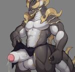  anthro balls big_balls big_penis biped bodily_fluids bottomwear chronos_(dragalia_lost) claws clothed clothing clothing_lift countershade_torso countershading cygames dragalia_lost dragon dripping erection finger_claws foreskin genital_fluids genitals glans grey_background grey_body grey_scales hi_res huge_balls huge_penis humanoid_genitalia humanoid_penis karukim loincloth loincloth_lift loincloth_only male muscular muscular_anthro muscular_male mythological_creature mythological_scalie mythology nintendo penis precum precum_drip presenting presenting_penis scales scalie shaded simple_background solo standing tail topless wingless_dragon yellow_eyes 