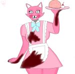  :3 animal_humanoid animatronic anthro apron blood blood_on_arm blood_on_clothing blood_on_hand blue_bowtie blue_eyes bodily_fluids cat_humanoid catgirl cherry clothing curvy_figure dessert domestic_cat dress fan_character fangs felid felid_humanoid feline feline_humanoid felis female five_nights_at_freddy&#039;s food fruit fur gore gynomorph heart_cheeks humanoid ice_cream intersex invalid_tag lolachuunsfw machine maid_uniform mammal mammal_humanoid pink_body pink_clothing pink_dress pink_fur plant robot scottgames solo thick_thighs uniform video_games voluptuous 