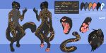  anthro cynro_drake felid hi_res intersex intersex/male jaguar male mammal model_sheet pantherine solo 