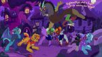 anthro candle chimera cutie_mark dated digital_media_(artwork) discord_(mlp) draconequus english_text equestria_girls equid equine feathered_wings feathers female feral friendship_is_magic fur golden_oaks_library group hair hasbro hi_res horn horse human hypnosis male mammal mind_control miramore multicolored_hair my_little_pony mythological_creature mythological_equine mythology night nightmare_night_(mlp) outside pony ponysuit purple_body purple_eyes purple_fur purple_hair rarity_(mlp) signature species_transformation spiral_eyes starlight_glimmer_(mlp) sunset_shimmer_(eg) text transformation trixie_(mlp) twilight_sparkle_(mlp) two_tone_hair unicorn winged_unicorn wings