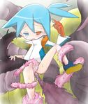  anal blue_hair cum madou_monogatari penis puyopuyo sig sig_(puyopuyo) tentacle 