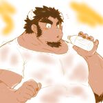  animal_humanoid beard big_pecs blush bovid bovid_humanoid clothing elbow_tufts facial_hair hi_res horn horned_humanoid humanoid lifewonders looking_at_viewer male mammal mammal_humanoid moku_nameko musclegut muscular_arms pecs shirt sideburns solo tetsuox tokyo_afterschool_summoners topwear video_games water_bottle wet wet_clothing wet_shirt wet_topwear white_clothing white_shirt white_topwear 