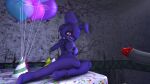  3d_(artwork) animatronic anthro areola big_breasts bonnie_(cally3d) bonnie_(fnaf) breasts candy_cadet crossgender digital_media_(artwork) duo erection female five_nights_at_freddy&#039;s freddy_fazbear&#039;s_pizzeria_simulator fredina&#039;s_nightclub genitals gynomorph hair hi_res humanoid intersex intersex/female lagomorph leporid looking_at_genitalia looking_at_penis machine mammal nipples nude open_mouth penis penis_awe purple_body rabbit robot scottgames sexyfoxdude surprised_expression thick_thighs video_games 