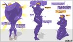  4_toes 5_fingers anthro black_text blaziken bound breasts bulda_(dragonmaster2653) camel_toe digital_drawing_(artwork) digital_media_(artwork) drone dronification encasement english_text erect_nipples eyelashes eyeliner feet female fingers generation_3_pokemon genital_outline glistening glistening_latex gridbull hi_res latex living_latex makeup nintendo nipple_outline nipples onomatopoeia pokemon pokemon_(species) pokemon_move purple_latex purple_text pussy_outline scuted_feet scutes sequence shadow signature silhouette simple_background sitting_on_knees solo sound_effects speech_bubble stretchy struggling talons text thought_bubble toes transformation visor yellow_eyes yellow_sclera yellow_visor 