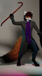  3d_(artwork) 4_toes 4k 5_fingers 9:16 absurd_res anthro biped blender_(software) canid canine claws clothed clothing coat crowbar digital_media_(artwork) fangs feet finger_claws fingers fox fur garry&#039;s_mod grey_claws hair half-life hi_res holding_object male mammal orange_eyes portrait pose rose_bursyoji(rosecreates) rosecreates scarf simple_background solo standing toe_claws toes tools topwear trenchcoat video_games weapon whiskers white_background 