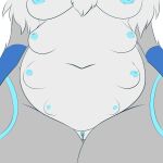  absurd_res anthro belly belly_focus breasts canid canine clitoral_hood clitoris cyber_comet eeveelution fan_character female fur genitals hi_res mammal multi_breast navel nintendo nipples pkyay pok&eacute;mon pok&eacute;mon_(species) pussy slightly_chubby solo umbreon video_games 
