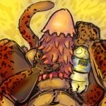 anthro balls beverage big_balls big_penis cool. felid feline genitals hi_res huge_balls huge_penis hyper hyper_balls hyper_genitalia hyper_penis lagomorph lemonade leporid male mammal nude penile_spines penis scott_(redtint) solo
