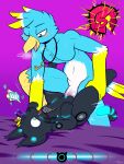 2025 808_(hi-fi_rush) absurd_res anthro anthro_on_feral anthro_penetrating anthro_penetrating_feral avian beak bed bestiality big_penis bird black_body black_inner_ear blue_body blue_eyes blue_feathers blue_pupils blue_pussy blush bodily_fluids brown_claws claws clitoris collar collar_only domestic_cat duo erection eye_contact feathers felid feline felino felis female female_penetrated feral feral_penetrated finger_claws furniture gameplay_mechanics genital_fluids genitals gloves_(marking) glowing glowing_genitalia glowing_markings glowing_pussy half-closed_eyes hi-fi_rush hi_res jewelry key larger_anthro larger_male leg_grab looking_at_another looking_down looking_up lying machine male male/female male_penetrating male_penetrating_female mammal markings microsoft motion_lines narrowed_eyes necklace necklace_only nude on_back on_bed one_eye_closed open_mouth penetration penis pupils purple_penis pussy red_collar robot sex size_difference smaller_female smaller_feral smaller_penetrated smile table_lotus_position tail tail_feathers tango_gameworks taylor_vee thigh_grab thrusting vaginal vaginal_fluids vaginal_penetration white_body white_feathers yellow_beak yellow_body yellow_eyes yellow_feathers