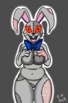  absurd_res chubby_female female five_nights_at_freddy&#039;s five_nights_at_freddy&#039;s:_security_breach hi_res humanoid scottgames simple_background six343 solo vanny_(fnaf) video_games 