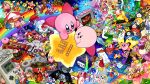  6+girls adeleine anniversary bandana bandana_waddle_dee bird blonde_hair blue_bandana blue_eyes blue_hair blush bow bowtie broom bug butterfly character_request controller copyright_request crown daroach doc_(kirby) elfilin elline_(kirby) facial_hair flamberge_(kirby) flower food francisca_(kirby) fruit game_boy game_boy_advance game_console game_controller gamecube gamecube_controller goggles goggles_on_headwear gooey_(kirby) green_hair handheld_game_console hat headdress highres holding holding_food holding_fruit holding_ice_cream holding_mallet holding_paint_palette holding_paintbrush holding_polearm holding_sword holding_umbrella holding_weapon ice_cream ice_cream_cone king_dedede kirby kirby&#039;s_dream_land kirby&#039;s_dream_land_3 kirby&#039;s_epic_yarn kirby&#039;s_return_to_dream_land kirby&#039;s_star_stacker kirby:_planet_robobot kirby:_star_allies kirby_(series) kirby_64 kirby_and_the_forgotten_land kirby_and_the_rainbow_curse kirby_squeak_squad magolor mallet maxim_tomato meta_knight minecart mining_helmet mr._star multicolored_hair multiple_girls mustache nintendo_ds one_eye_closed onigiri open_mouth paint_palette paintbrush pink_hair polearm prince_fluff rainbow rainbow_hair rate_muto red_bow red_bowtie red_hair red_ribbon ribbon ribbon_(kirby) spinni squeakers storo sunglasses susie_(kirby) sword sword_kirby taranza tongue tongue_out umbrella waddle_dee weapon white_eyes white_hair wii wii_remote yellow_eyes zan_partizanne 