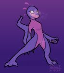  anthro female lizard low_res reptile scalie solo 