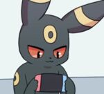  ambiguous_gender canid canine cat_face eeveelution fox game_console low_res mammal nintendo nintendo_switch pok&eacute;mon pok&eacute;mon_(species) profile_icon profile_picture solo sum umbreon video_games 