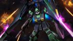  absurdres advance_of_zeta aeug artist_request battle beam_cannon beam_rifle double_beam_cannon energy_beam energy_gun explosion gundam gundam_battle_operation_2 highres machinery mecha mecha_focus mobile_suit nemo_(mobile_suit) nemo_cannon no_humans radio_antenna realistic robot science_fiction shield shoulder_cannon space sunrise_(company) variations weapon zero_gravity 
