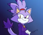  anthro blaze_the_cat blush breasts clothing domestic_cat felid feline felis female hi_res looking_at_viewer mammal sega skybeatz solo sonic_the_hedgehog_(series) 