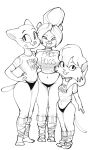  anthro cartoon_network cleo_catillac dbaru domestic_cat el_arca felid feline felis female group hair heathcliff_and_the_catillac_cats hi_res mammal nicole_watterson pantherine panthy smile tagme the_amazing_world_of_gumball 