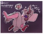 animatronic anthro breasts dildo female female/female five_nights_at_freddy&#039;s genitals hi_res knot lagomorph leporid machine mammal naholadydragon penis plushie pussy rabbit robot scottgames sex_toy solo vaginal vanny_(fnaf)