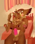 2025 abdominal_bulge alice_(floraverse) anal anal_penetration animal_genitalia anthro anus arm_tuft balls big_penis breast_grab breast_play breasts brown_body brown_fur brown_tuft candle candlelight candlestick cheek_tuft chest_tuft clitorus colored consent_themes cream_underbelly curling_toes curtains digital_drawing_(artwork) digital_media_(artwork) digital_painting_(artwork) domestic_cat duo ear_piercing ear_ring ear_tuft elbow_tuft elephant elephantid eyelashes eyewear facial_tuft feet felid feline felis female female_focus female_penetrated floraverse from_behind_position fur genitals hand_on_breast happy hi_res highlights_(coloring) hotel hotel_room humanoid_genitalia humanoid_pussy interspecies jewelry knee_tuft koffeecake larger_male leg_tuft lifting_partner light male male/female male_penetrating male_penetrating_female mammal monocle multicolored_body mythological_creature mythology nipples one_eye_closed orange_eyes painting_(artwork) penetration penis piercing portrait proboscidean proboscis_(anatomy) pussy raised_tail reaching reaching_back red_candle ring_piercing sex shaded sheath simple_background size_difference small_breasts smaller_female smile tail tail_tuft teeth trunk_(anatomy) trunk_jewelry tuft tusk_jewelry tusk_ring tusks two_tone_body white_eyes white_tusks