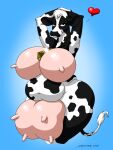  &lt;3 anthro bovid bovine breasts cattle doodledan86 female hi_res mammal solo teats udders 