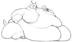  2017 anthro belly big_belly biped blush male mammal master_splinter moobs morbidly_obese morbidly_obese_male murid murine nipples obese obese_male overweight overweight_male pictorium-emporium rat rodent simple_background sketch solo teenage_mutant_ninja_turtles white_background 