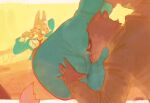 2025 absurd_res anthro big_butt butt butt_focus butt_grab canid canine canis clothing cunnilingus diane_foxington digital_media_(artwork) dreamworks duo female fingers fox hand_on_butt hi_res male mammal mr._wolf_(the_bad_guys) narrowed_eyes oral sex smashmat suit the_bad_guys thick_thighs through_clothing tongue tongue_out vaginal wolf
