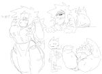 after_sex after_vaginal anthro anthro_on_anthro anthro_penetrated anthro_penetrating anthro_penetrating_anthro big_breasts big_butt black_eyeshadow blush blush_lines bodily_fluids breast_grab breasts butt canid canine canis cigarette cum cum_drip cum_in_vagina cum_inside cunnilingus domestic_dog dripping duo edna_(scared_bum) erect_nipples eyeshadow female female_focus flaccid flaccid_after_cumming genital_fluids genitals ghastlybum grabbing_from_behind grope groping_from_behind groping_through_clothes hand_on_breast humanoid larger_female line_art makeup male male/female male_penetrating mammal nipples oral penetration penis scared_bum sex size_difference small_dom_big_sub smaller_male smoking smoking_cigarette surprised sweat sweatdrop sweaty_body tagme tail tongue tongue_out vaginal y/n