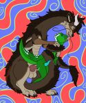 5:6 abdominal_bulge absurd_res anal anal_penetration animal_genitalia animal_penis anthro anthro_on_feral ball ball_tuft balls bestiality bodily_fluids bulge butt canine_genitalia canine_penis cetacean_genitalia cetacean_penis crocodile crocodilian cum cum_inside curved_penis dragon duo eastern_dragon erection feral forced forced_anal forced_oral forced_orgasm fur genital_fluids genital_slit genitals hi_res horn hybrid immobile kiri-anko knot long_tongue male male/male mythological_creature mythological_scalie mythology nude nude_anthro open_mouth oral oral_penetration orgasm penetration penile penile_penetration penis penis_in_ass rape reptile scalie sex size_difference tail tapering_penis teeth tongue tongue_fetish tongue_fucking tongue_out tuft whiskers wraps