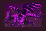2_heads 3:2 6_legs anal anal_penetration autopenetration balls big_balls black_body black_fur butt dragon felid feral fur furred_dragon furred_scalie genitals halo herm hi_res intersex looking_back looking_pleasured mammal markings masturbation multi_head mythological_creature mythological_scalie mythology nia_&amp;_yva nordicbadger pantherine penetration pink_body pink_fur presenting presenting_balls presenting_hindquarters purple_body purple_fur scalie solo spread_wings striped_markings striped_tail stripes tail tail_markings voodoo voodoo_doll voodoo_masturbation voodoo_penetration vulva wings zilnae