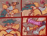 2025 4_panel_comic ampharos animal_dildo animal_sex_toy balls blurr_(xurora) bodily_fluids chastity_cage chastity_device chastity_key couple_sex dialogue dildo directional_arrow duo edging english_description english_text equine_dildo eyes_closed fellatio feral feral_on_feral first_person_view flat_chastity_cage fur generation_2_pokemon genital_fluids genitals heart_symbol hi_res holding_both_legs holding_both_thighs keyholding looking_at_another looking_at_partner lying male male/male metal_chastity_cage nintendo nude_feral nude_male on_back onomatopoeia oral penile phantom_fellatio phantom_sex pokemon pokemon_(species) precum precum_squirt sex sex_toy side_view sobel_(xurora) sound_effects speech_bubble strapon_over_chastity tail tan_body tan_fur teal_body teal_fur term_of_endearment text tongue typhlosion white_body white_fur xurora yellow_body yellow_fur
