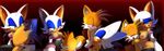  animal_ears bb blush breasts cleavage fellatio furry large_breasts miles_prower oral rouge_the_bat sex smile sonic_the_hedgehog tail wings 