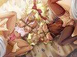  barefoot bdsm blonde_hair blue_eyes bondage bound breasts censored condom dark_skin feet gag improvised_gag kuramitsu_mihoshi kuramitsu_mitoto lactation large_breasts milf mother_and_daughter nightmare_express ninshinomiya_sakuko nipples nishinomiya_sakuko rape sex tape tape_gag tapegag tenchi_muyo tenchi_muyou! thighhighs vaginal 