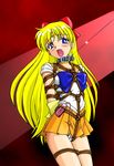  1girl aino_minako bdsm bishoujo_senshi_sailor_moon blonde_hair bondage bound crotch_rope panties pussy_juice pussy_juice_trail sailor_venus spark_utamaro underwear vibrator vibrator_under_panties white_panties 