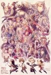  6+boys 6+girls :d :o agnes_oblige airy_(bravely_default) alternis_dim animal_ears animal_hood anniversary argent_heinkel artemia_venus artist_name barras_lehr beard black_hair blank_eyes blonde_hair blue_dress blue_jacket bow_(weapon) braev_lee bravely_default:_flying_fairy bravely_default_(series) brown_hair butterfly_wings cane ciggma_khint coin copyright_name dated dress edea_lee einheria_venus eloch_quentis_khamer_viii erutus_profiteur everyone expressionless facial_hair fairy fake_animal_ears feather_hair_ornament feathers fiore_derosa frown goatee green_hair hair_bun hair_ornament half_updo hat hayreddin_barbarossa highres holding holding_bow_(weapon) holding_cane holding_microphone holding_sword holding_weapon holly_white hood hood_up insect_wings jackal_(bravely_default) jacket konoe_kikyou lester_derosso long_hair looking_at_viewer low_ponytail mephilia_venus microphone mini_person minigirl multiple_boys multiple_girls nobutsuna_kamiizumi ominas_crowe pointing ponytail praline_a_la_mode qada_(bravely_default) rabbit_ears red_hair red_shirt ringabel running satou_kivi shirt short_hair smile sword thighhighs tiz_arrior top_hat v-shaped_eyebrows victor_s._court victoria_f._stein weapon white_dress white_hair white_shirt wings witch_hat yulyana 