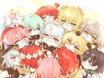  4boys 6+girls aglaea_(honkai:_star_rail) anaxa_(honkai:_star_rail) angel_wings animal_ear_fluff animal_ears animal_hood black_hair black_leotard blonde_hair blue_eyes cat_ears cat_girl cat_hood chibi chibi_only chrysos_heirs_(honkai:_star_rail) cipher_(honkai:_star_rail) commentary_request cross-shaped_pupils crying crying_with_eyes_open cyrene_(honkai:_star_rail) dan_heng_(honkai:_star_rail) dan_heng_(hunt)_(honkai:_star_rail) eyepatch green_eyes green_hair grey_hair group_hug honkai:_star_rail honkai_(series) hood hug hyacine_(honkai:_star_rail) korean_commentary leotard little_ica_(honkai:_star_rail) mueng581 multiple_boys multiple_girls mydei_(honkai:_star_rail) pegasus phainon_(honkai:_star_rail) pink_hair red_hair short_hair simple_background stelle_(honkai:_star_rail) streaming_tears symbol-shaped_pupils tears trailblazer_(honkai:_star_rail) trianne_(honkai:_star_rail) tribbie_(honkai:_star_rail) trinnon_(honkai:_star_rail) white_background wings yellow_eyes 