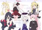  6+girls :/ :d ;d adjusting_clothes adjusting_neck_ribbon adjusting_necktie ahoge aiguillette alternate_costume animal_ear_fluff animal_ears animal_on_head arm_behind_back armband asymmetrical_sidelocks azuuru bare_shoulders bat_wings belt bikini bird bird_on_head black_belt black_bikini black_dress black_flower black_gloves black_hair black_halo black_horns black_jacket black_necktie black_ribbon black_suit black_tail black_wings blonde_hair blowing_kiss blue_archive blue_eyes blue_gemstone blush bodyguard breasts breasts_apart bright_pupils censored censored_text closed_mouth collarbone commentary_request cone_horns covered_navel cropped_legs cross_halo crossdressing crossdressing_(ftm) curled_horns demon_girl demon_horns demon_tail demon_wings diamond_cutout dot_mouth dot_nose dress earpiece earrings elbow_gloves evening_gown expressionless feathered_wings flat_chest flat_color flower formal_clothes fox_ears fox_girl frilled_dress frills gem gloves grin hair_behind_ear hair_flower hair_ornament hair_over_one_eye hair_ribbon hair_up halo halterneck hand_on_own_arm hand_up heart high-waist_skirt highleg highleg_one-piece_swimsuit hina_(blue_archive) hina_(dress)_(blue_archive) holding holding_ribbon horns hoshino_(blue_archive) huge_ahoge ibuki_(blue_archive) ichika_(blue_archive) ichika_(swimsuit)_(blue_archive) jacket jacket_over_swimsuit jewelry lapels layered_skirt long-tailed_tit long_hair long_sidelocks long_sleeves looking_ahead looking_at_another looking_at_viewer looking_back looking_to_the_side loose_neck_ribbon low_wings medium_breasts military_jacket mini_wings miniskirt mosaic_censoring multicolored_eyes multiple_girls multiple_horns mutsuki_(blue_archive) navel neck_ribbon necklace necktie notched_lapels o-ring o-ring_bikini o-ring_top off_shoulder official_alternate_costume official_alternate_hairstyle on_head one-piece_swimsuit one_eye_closed one_eye_covered open_clothes open_jacket open_mouth parted_bangs pendant petticoat pinafore_dress pink_eyes pink_halo plaid_clothes plaid_skirt pleated_dress pocket pointy_ears ponytail print_dress profile purple_dress purple_eyes purple_gloves purple_wings red_armband red_halo red_skirt red_sleeve_cuffs ribbon seductive_smile seia_(blue_archive) seia_(swimsuit)_(blue_archive) side_ponytail sidelocks sideways_glance sitting skirt sleeve_cuffs sleeveless sleeveless_dress small_horns smile sound_effects spiked_halo standing starry_sky_print stomach straight_hair strapless strapless_dress string_bikini suit suit_jacket sunglasses swimsuit tail thigh_gap thigh_strap thighs three-quarter_sleeves tit_(bird) translation_request turning_head two-sided_fabric two-sided_jacket two-tone_eyes unusually_open_eyes updo very_long_hair visor_cap white_bird white_hair white_one-piece_swimsuit white_pupils wings yellow_eyes yellow_halo yellow_jacket yellow_visor 