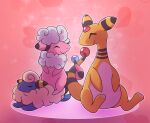  ampharos female flaaffy group hi_res isfy male mareep nintendo pok&eacute;mon pok&eacute;mon_(species) video_games 