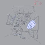 1:1 2025 anthro appliance bird&#039;s-eye_view breasts cabinet canid canine canis clothed clothed_anthro clothed_female clothing digital_drawing_(artwork) digital_media_(artwork) domestic_dog english_text eyebrows female female_anthro footwear fridge hair hi_res high-angle_view inside kitchen_appliance laundry_machine mammal mini_(puppy_in_space) puppy_in_space shirt sink socks solo standing text topwear washing_machine window