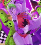 2022 absurd_res anthro anthro_on_anthro bodily_fluids breast_grab breast_milking breasts canid canine canis crocodilian detailed_background digital_media_(artwork) duo eyewear fangs female fingering fingers five_nights_at_freddy&#039;s five_nights_at_freddy&#039;s:_security_breach fur genital_fluids genitals glasses gorgromed hand_on_breast hi_res interspecies lactating male male/female mammal montgomery_gator multicolored_body muscular muscular_male nipple_piercing nipples open_mouth open_smile piercing purple_body purple_fur reptile roxanne_wolf scalie scottgames smile steel_wool_studios teeth two_tone_body vaginal_fluids vulva white_body white_fur wolf yellow_eyes