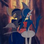  2others alley alternate_color arm_blade bisharp blue_hair blue_helmet building colored_skin crack_of_light crossed_arms evening facing_to_the_side gallade grey_eyes grey_helmet grin hand_in_own_hair hand_on_own_face helmet highres industrial industrial_pipe looking_at_viewer multicolored_skin multiple_others open_mouth outdoors pokemon pokemon_(creature) pokemon_focus red_eyes shiny_pokemon shoulder_pads side-by-side smile two-tone_helmet two-tone_skin umi-be-to upper_body weapon wide_hips 