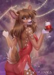  2022 5_fingers anthro breasts brown_body brown_fur brown_hair cervid clothed clothing digital_media_(artwork) female fingers fur hair imanika looking_at_viewer mammal smile solo 