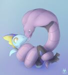 arbok bound coiling duo hi_res inteleon male male/male n1k0 nintendo pok&eacute;mon pok&eacute;mon_(species) questionable_consent reptile scalie snake trapped video_games 