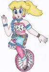  non-web_source princess_peach puffy_shorts shorts unicycle 
