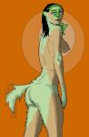  anthro female hi_res humanoid mawgraw nintendo pok&eacute;mon pok&eacute;mon_(species) solo sprigatito transformation video_games 